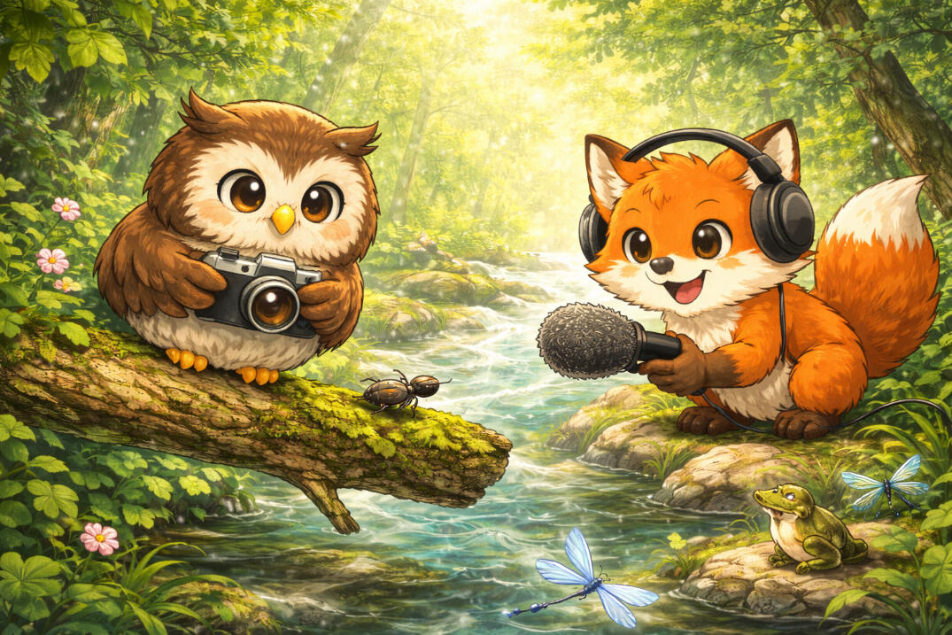 PHIL & MO im Wald